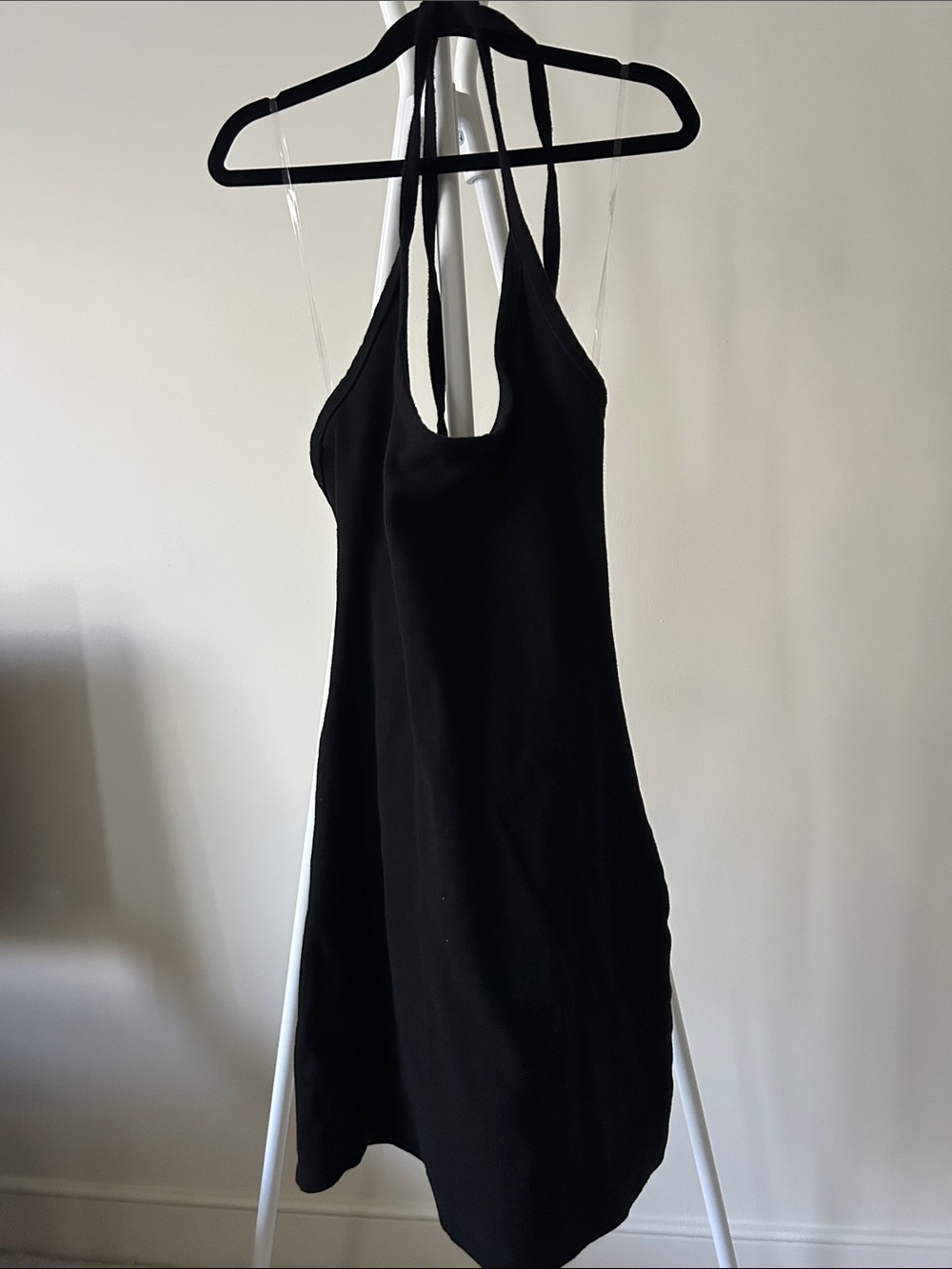 Cotton On Black Halter Mini Dress